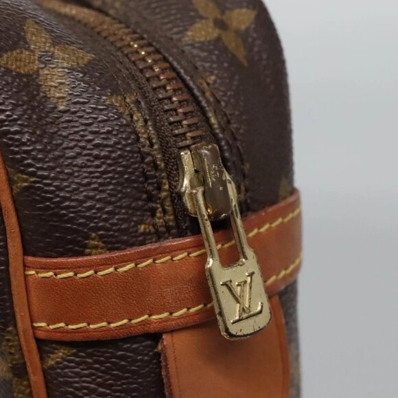 LOUIS VUITTON Monogram Compiegne 28 Clutch Bag M51845 LV Auth 129666 - Picture 15 of 16